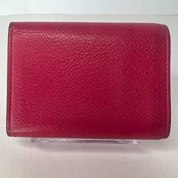 🩷Prada Pink Saffiano Leather Trifold Compact Fold Wallet | PRELOVED💕🌸💕 - Picture 2 of 10